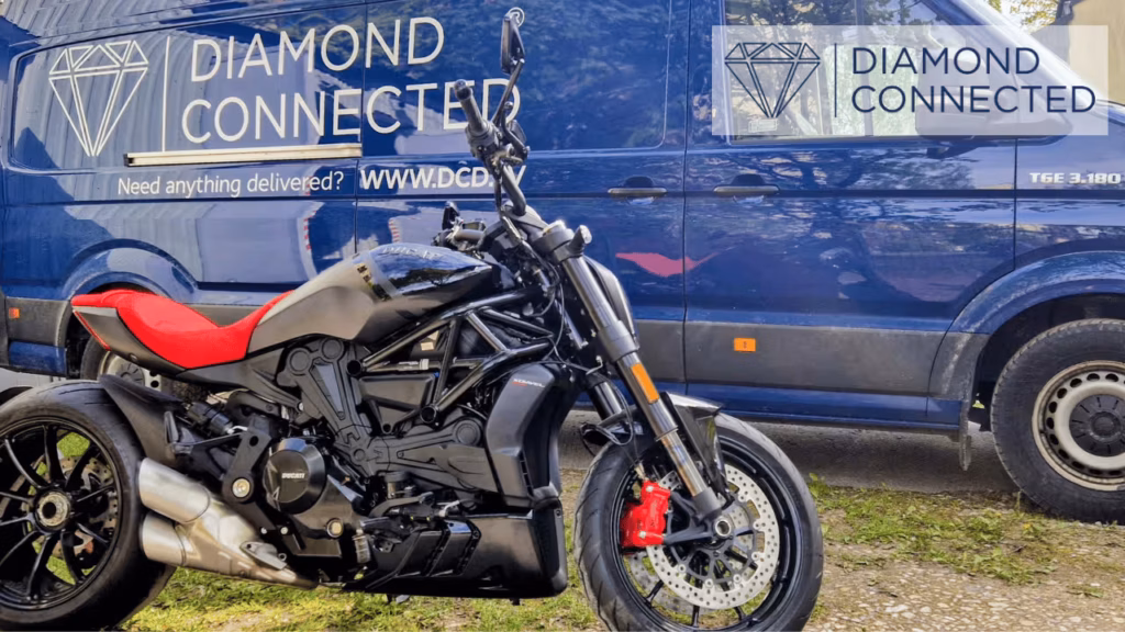Ducati XDiavel motocikla transportēšana no Vācijas uz Latviju
