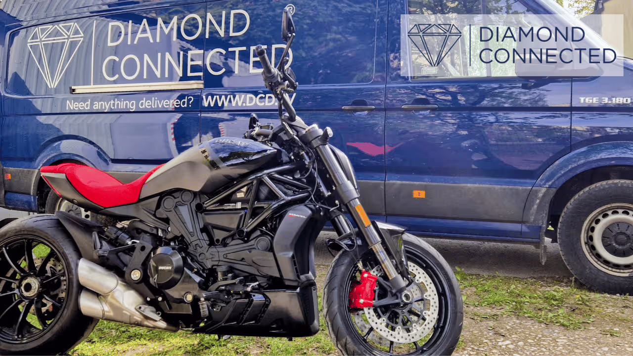 Ducati XDiavel motocikla transportēšana no Vācijas uz Latviju